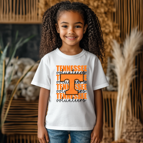Big T Tennessee Volunteers Youth T-Shirt – Game Day Kids Tee