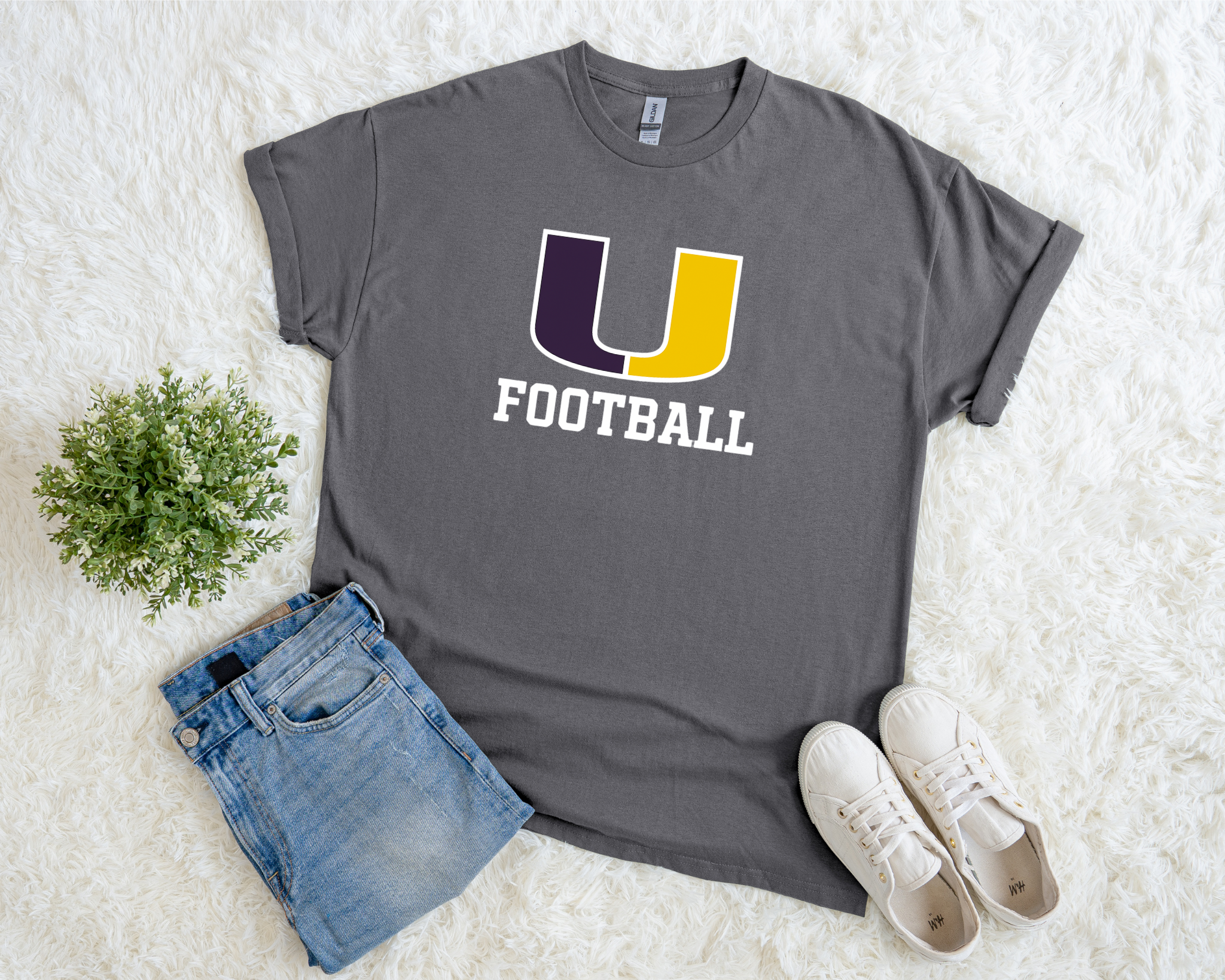 The U Football Tee