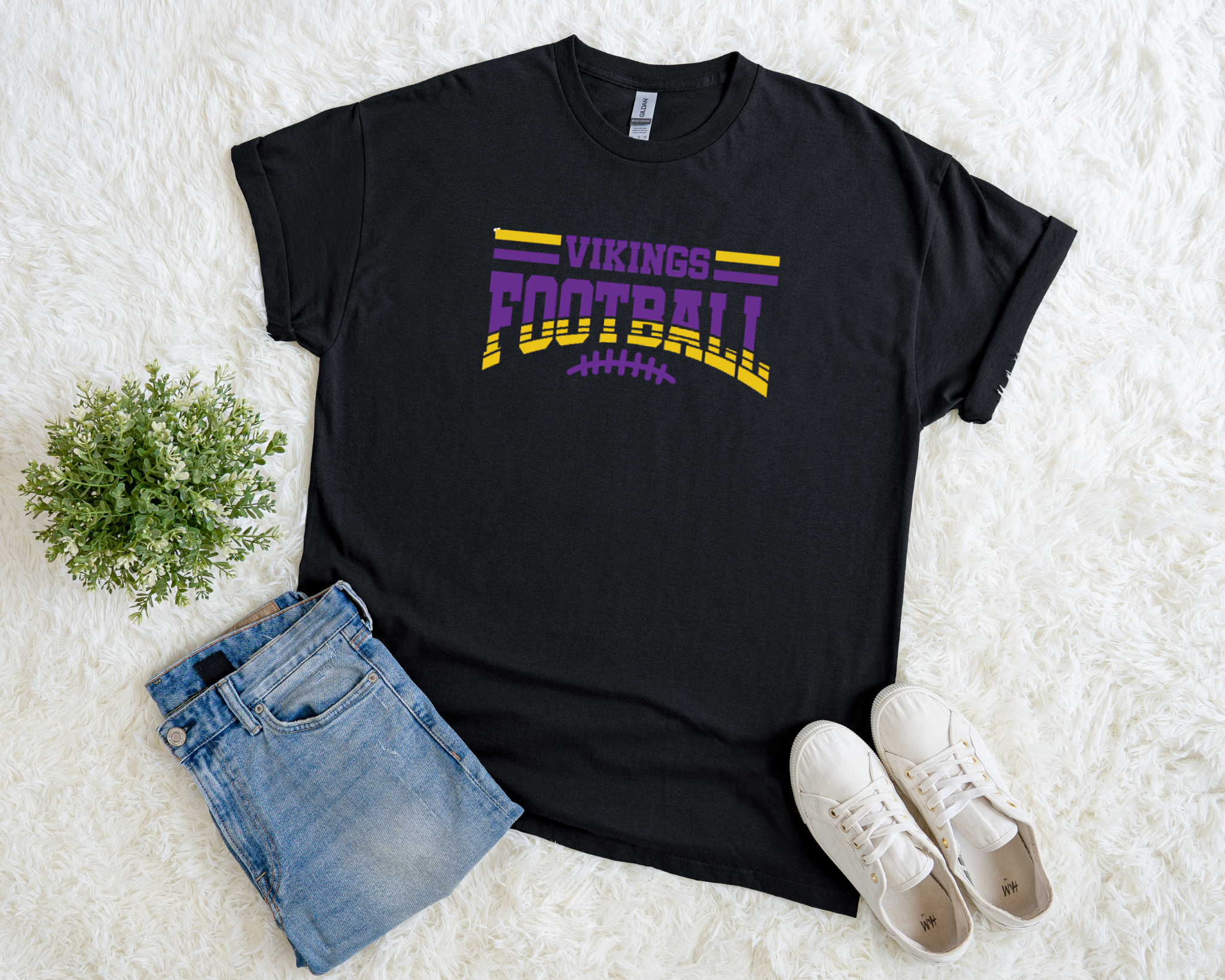 Vikings Football Game Day Tee