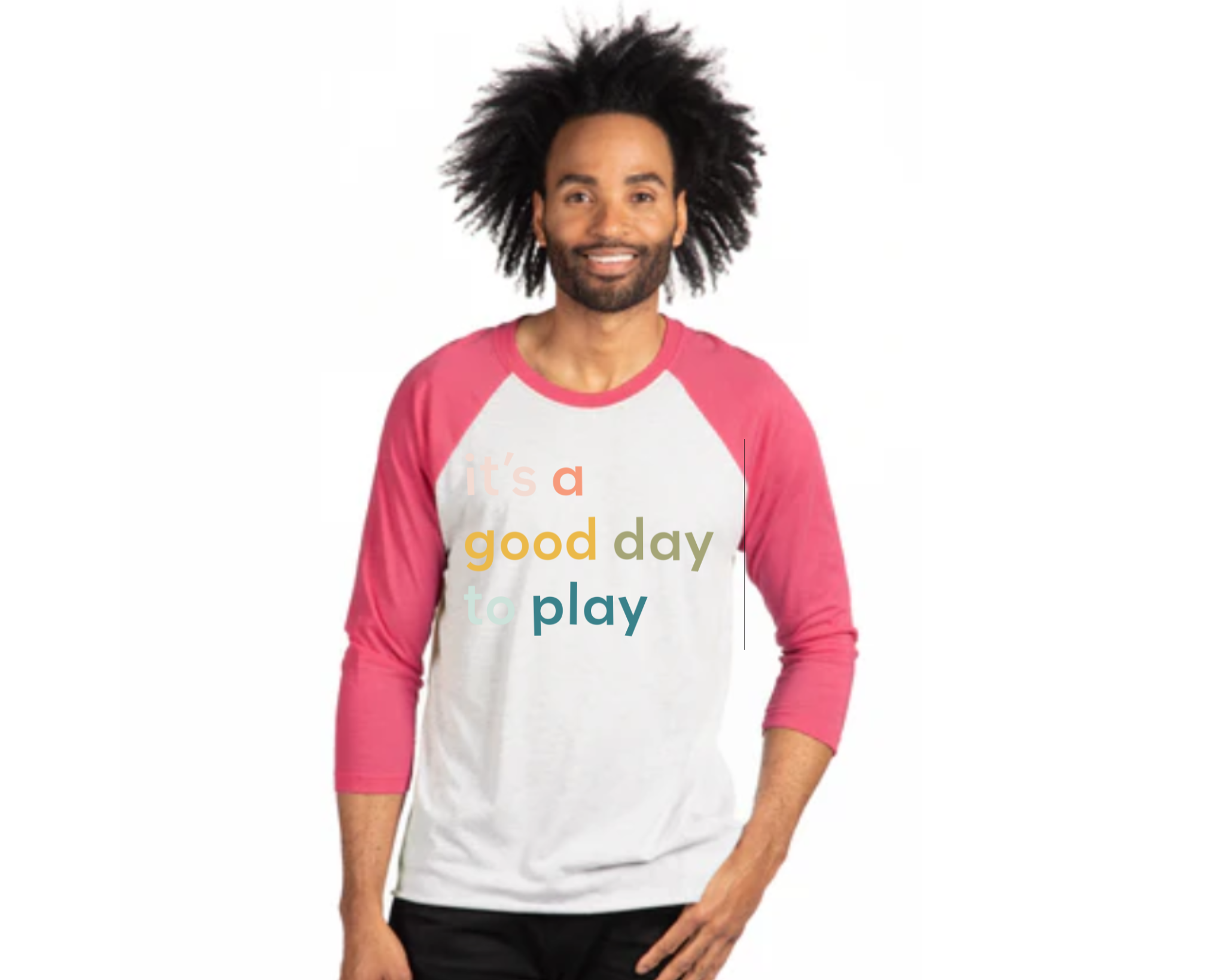 It’s a Good Day to Play – Villages Child Development Center  Next Level 6051 Raglan Tee