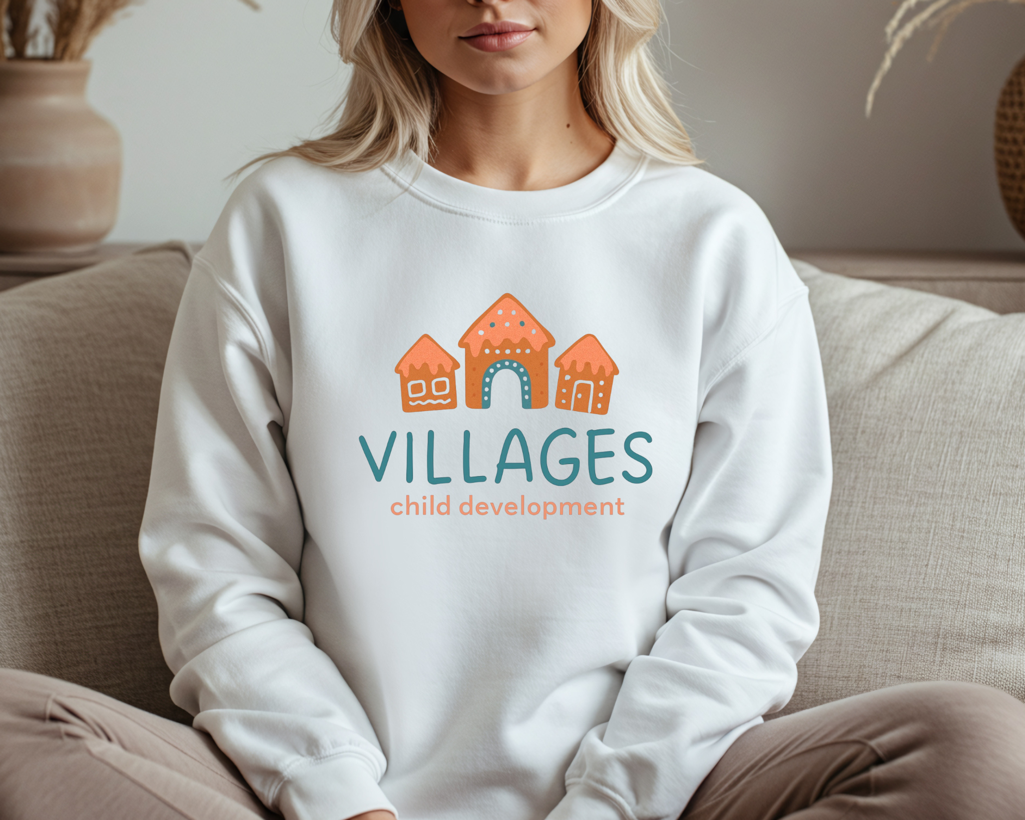 Villages Christmas Gingerbread Sweatshirt