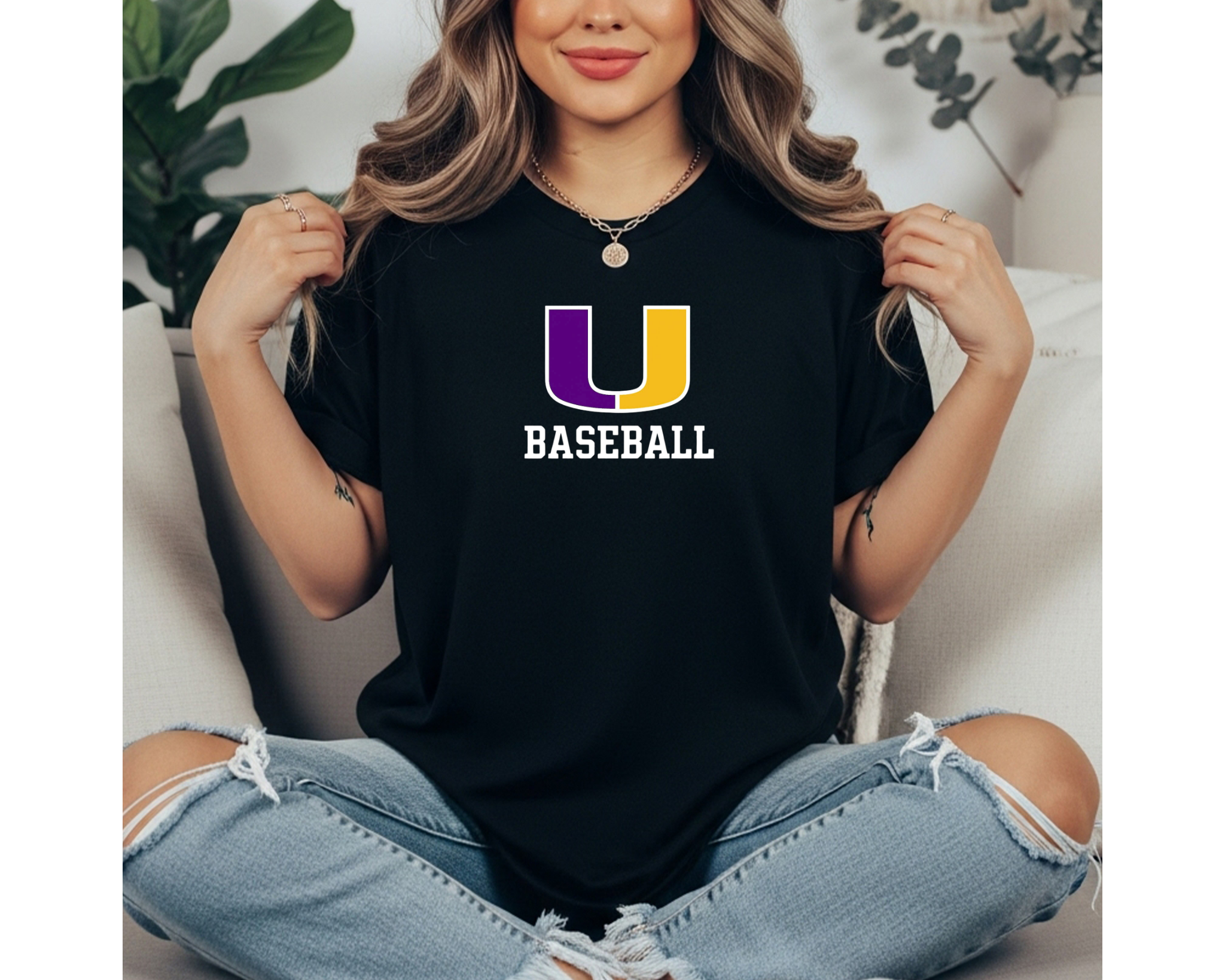 The U Baseball Comfort Colors Tee | Premium Garment-Dyed Team Shirt