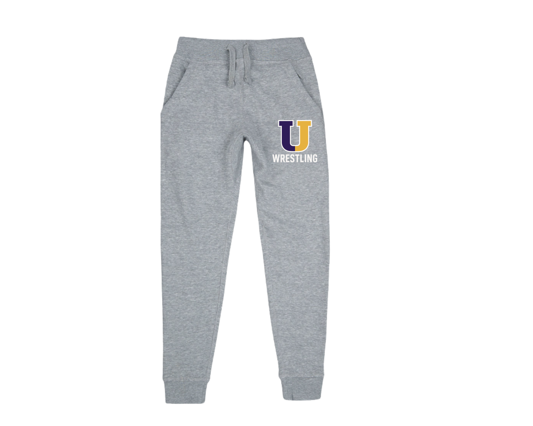 U Wrestling Joggers | Purple & Gold Team Spirit