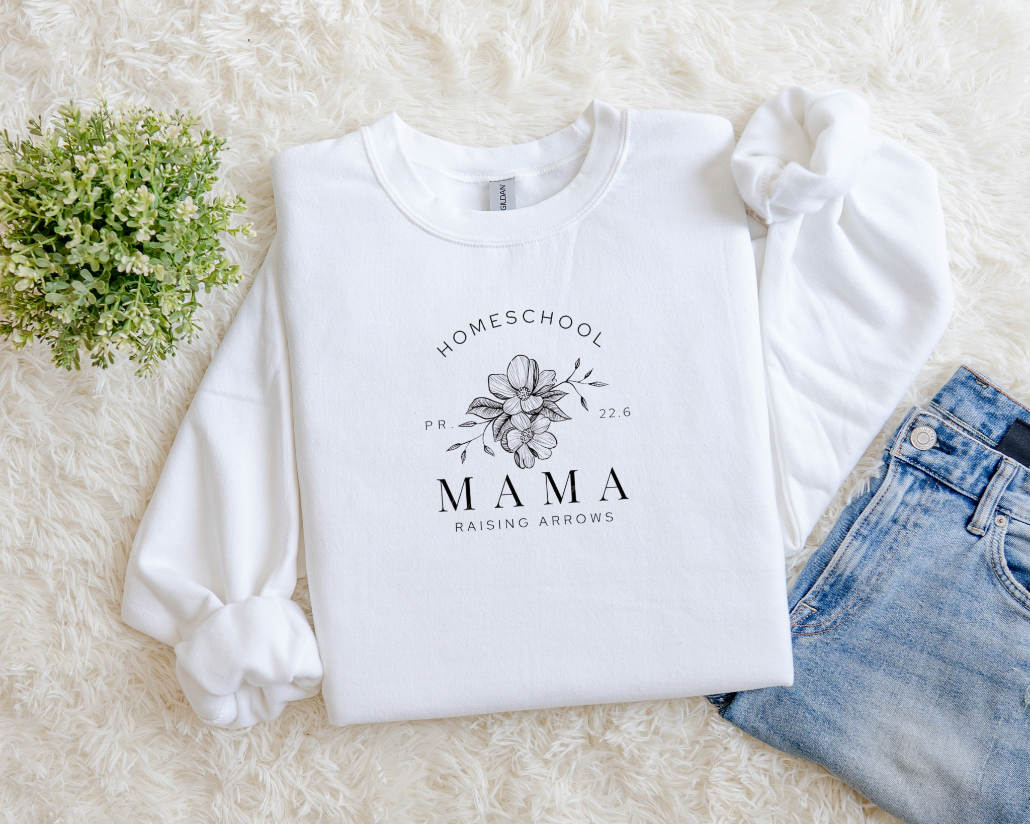 Homeschool Mama Raising Arrows Sweatshirt