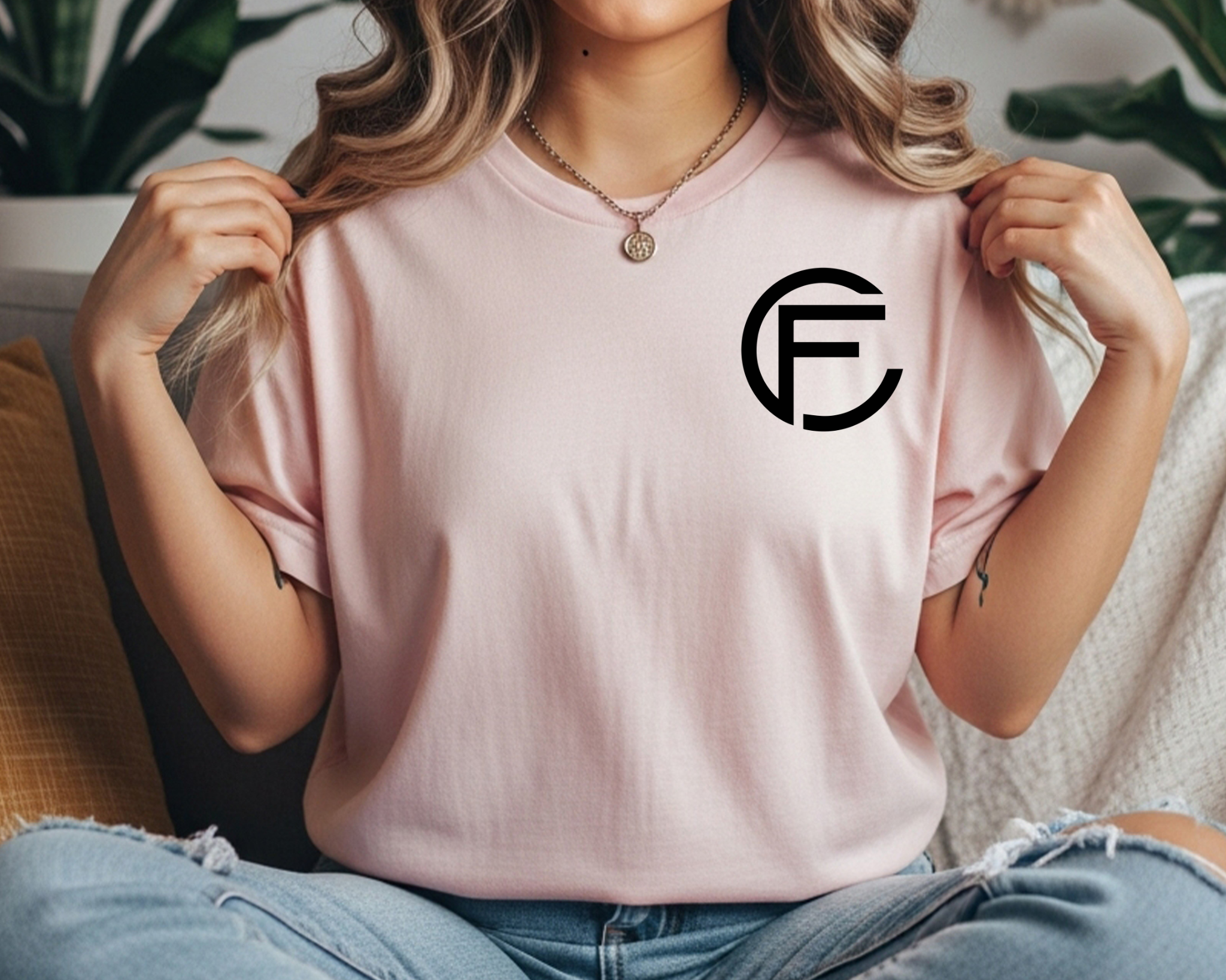 C&F Miniature Cattle Co. Original Logo Comfort Colors Tee