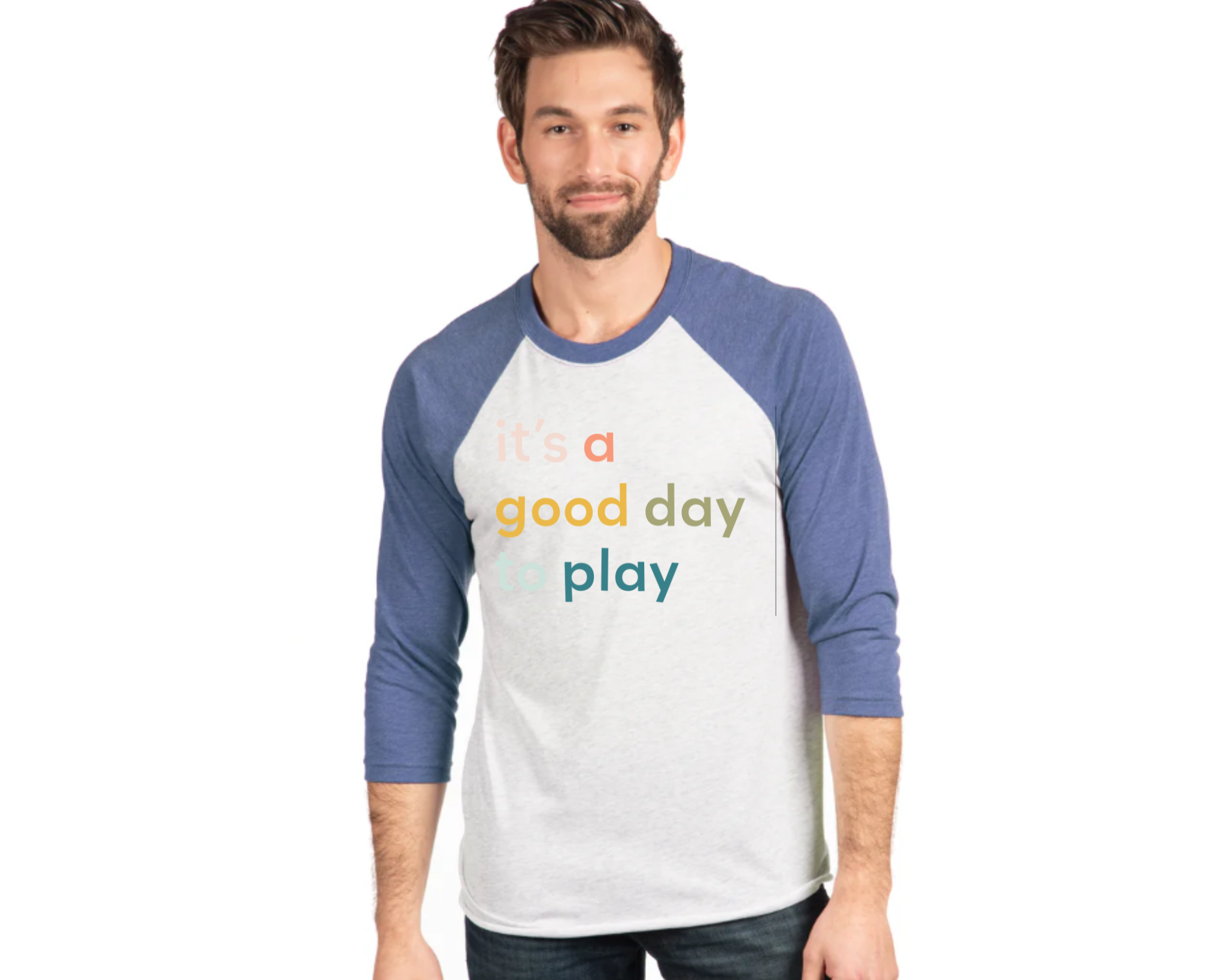 It’s a Good Day to Play – Villages Child Development Center  Next Level 6051 Raglan Tee