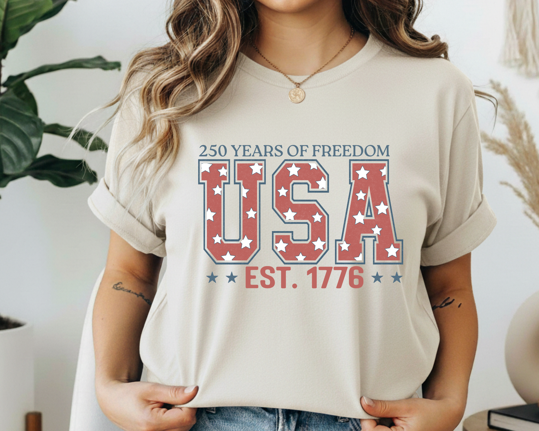 250 Years of Freedom USA Shirt | Est. 1776 Patriotic Tee