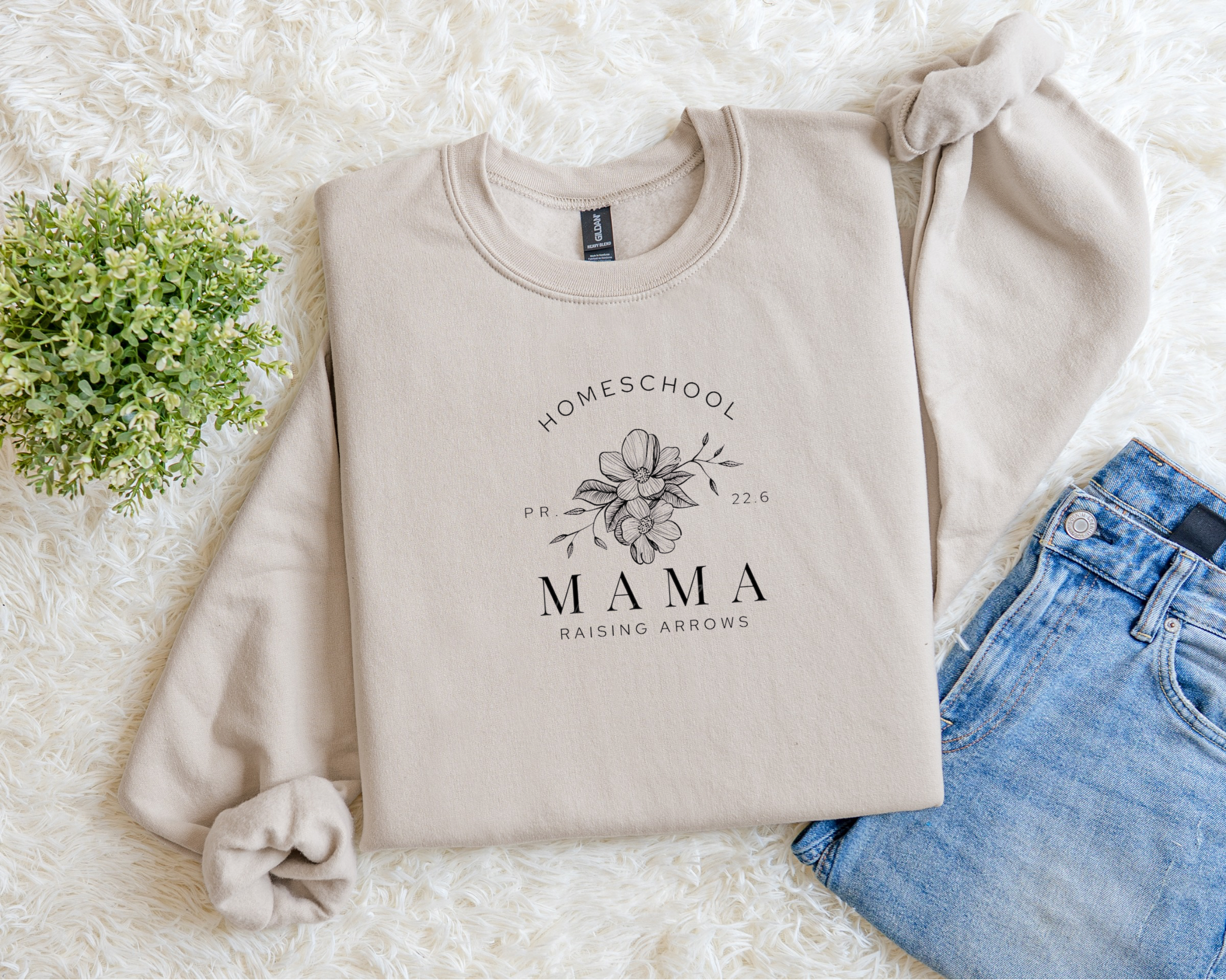 Homeschool Mama Raising Arrows Sweatshirt
