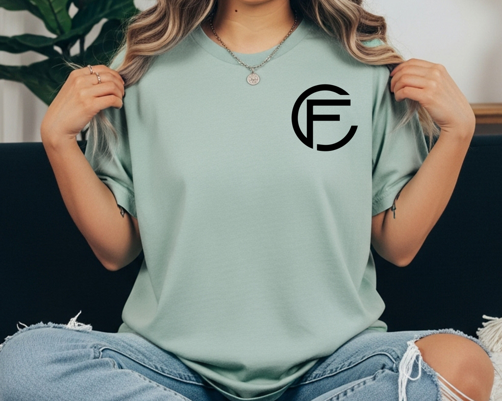 C&F Miniature Cattle Co. Original Logo Comfort Colors Tee