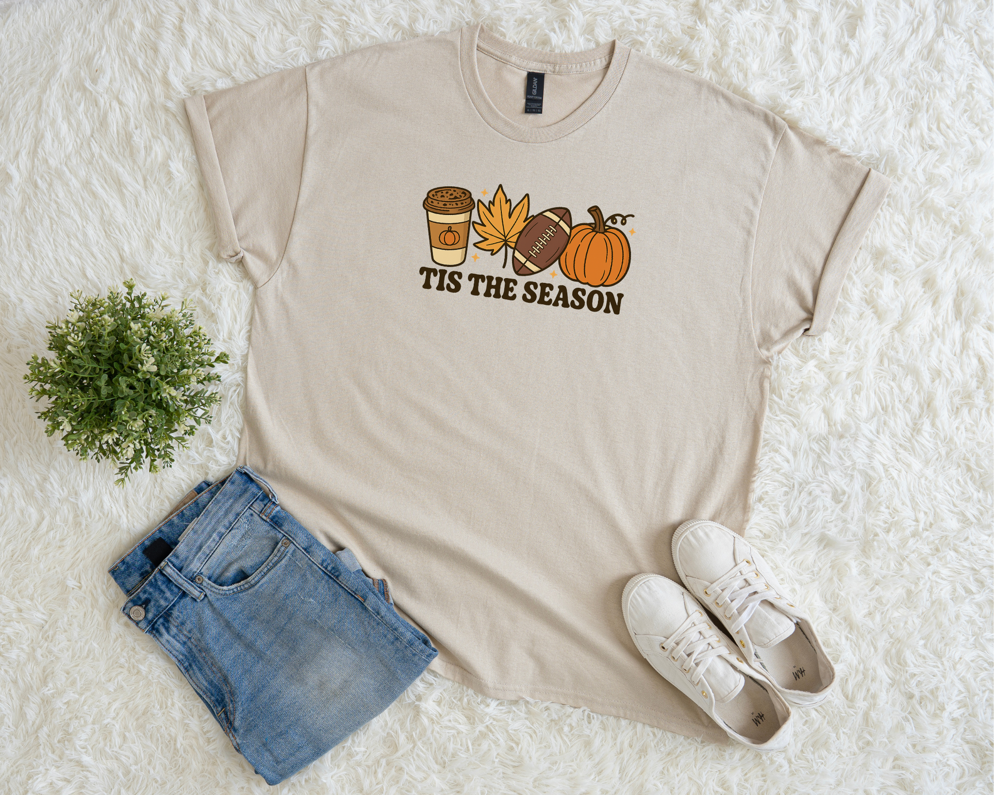 Pumpkin Spice & Game Day Tee