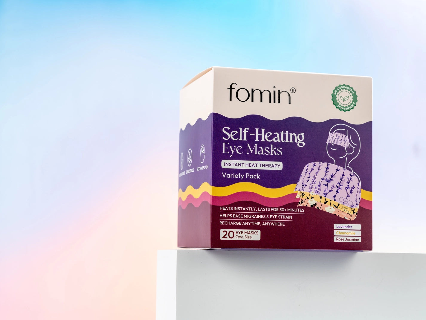 Fomin | 20PK | Self-Heating Eye Masks