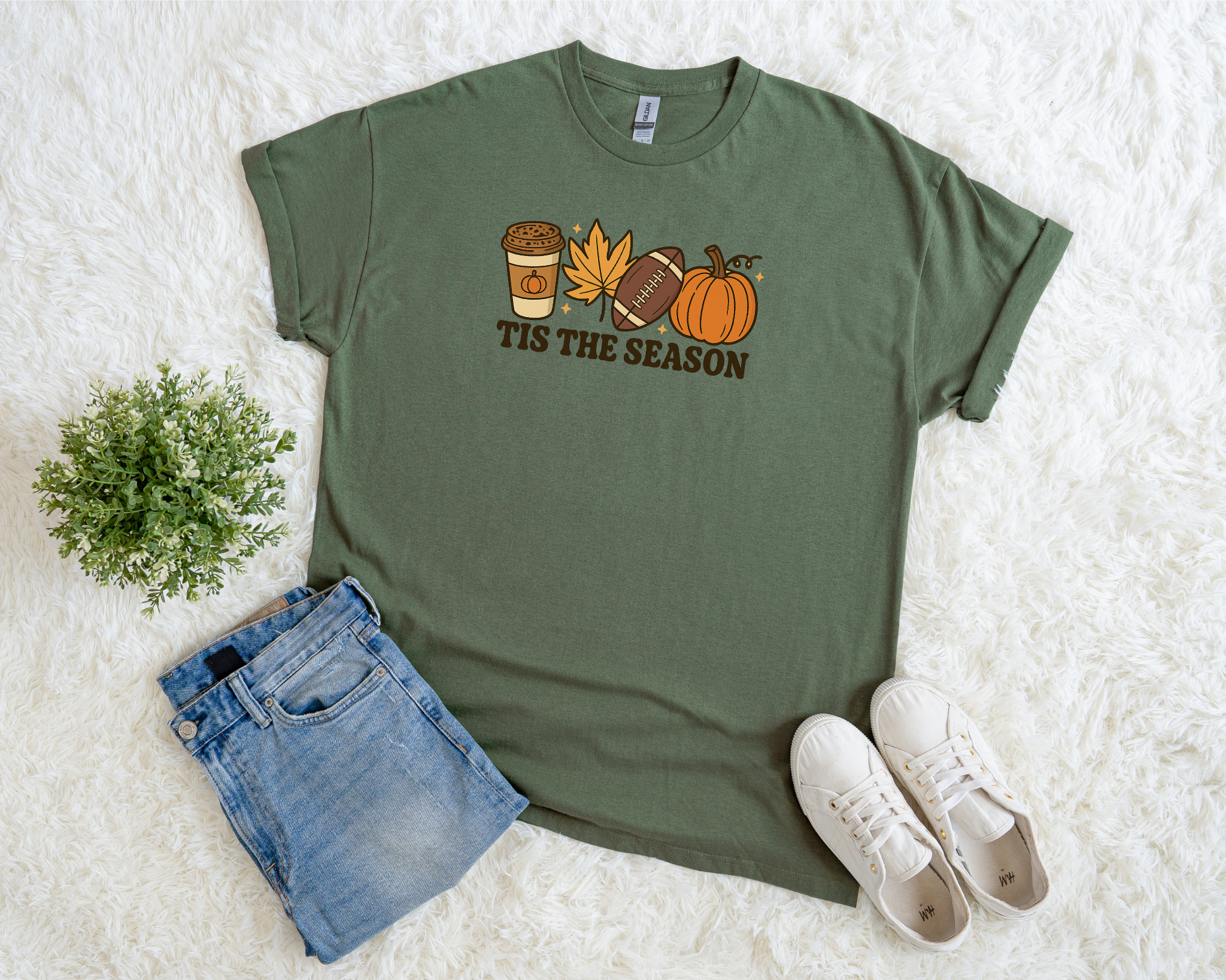 Pumpkin Spice & Game Day Tee