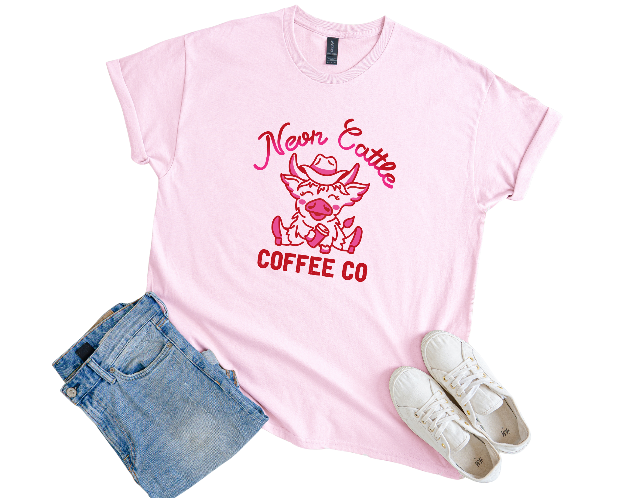 Neon Cattle Coffee Co. Valentine’s Limited Edition Tee
