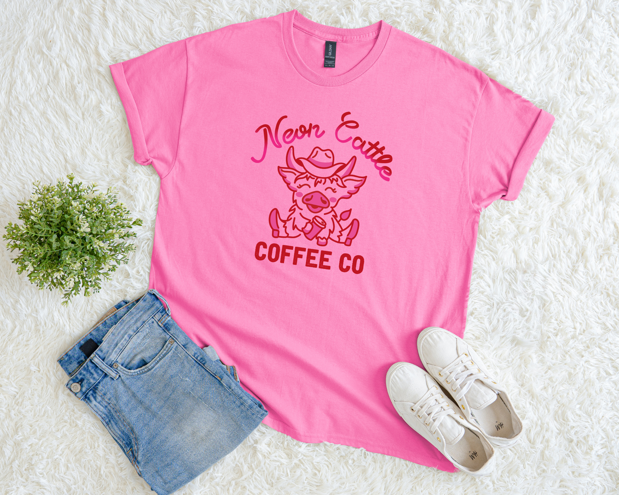 Neon Cattle Coffee Co. Valentine’s Limited Edition Tee