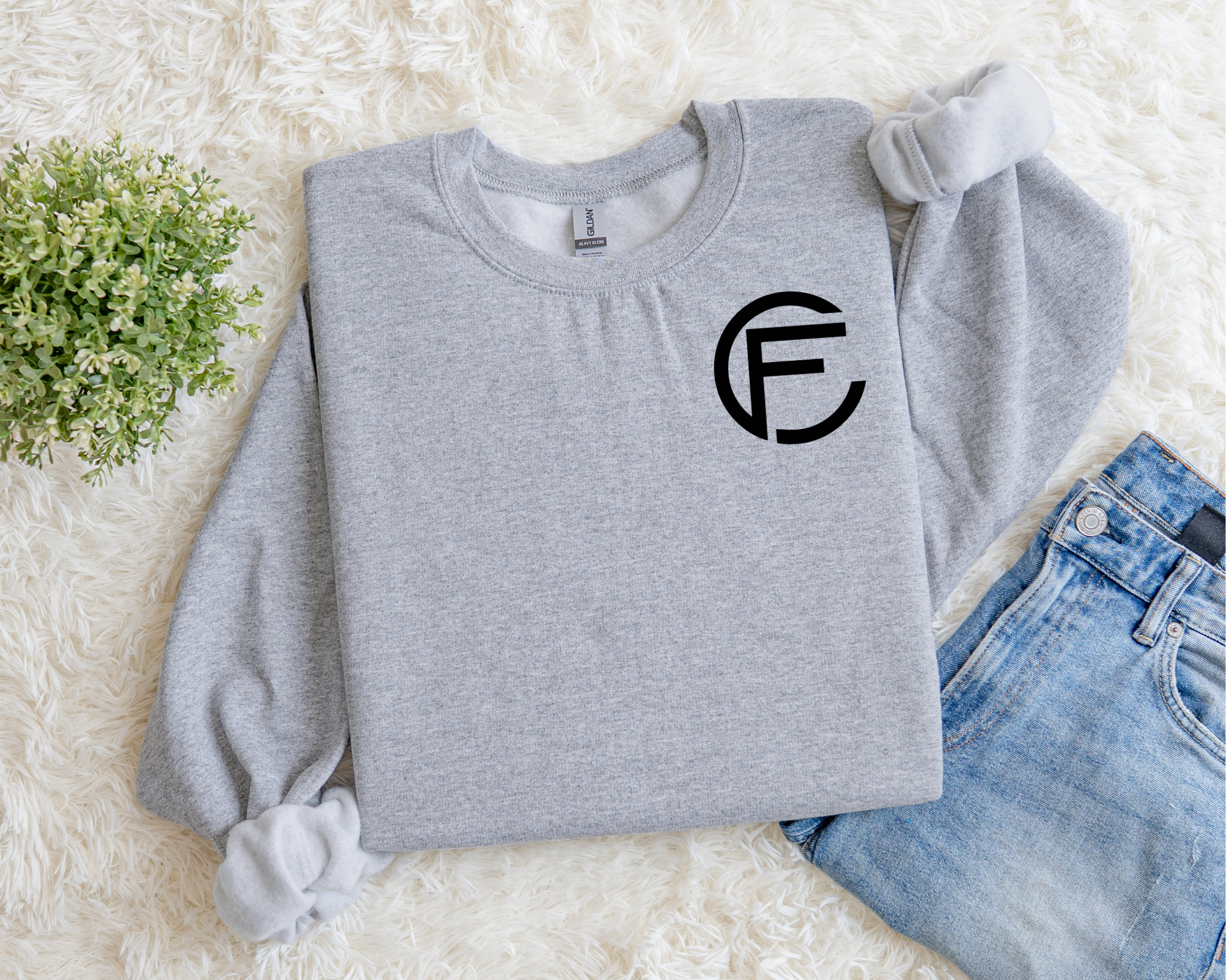 Exclusive C&F Miniature Animals Logo Sweatshirt –  Gildan Sweatshirt