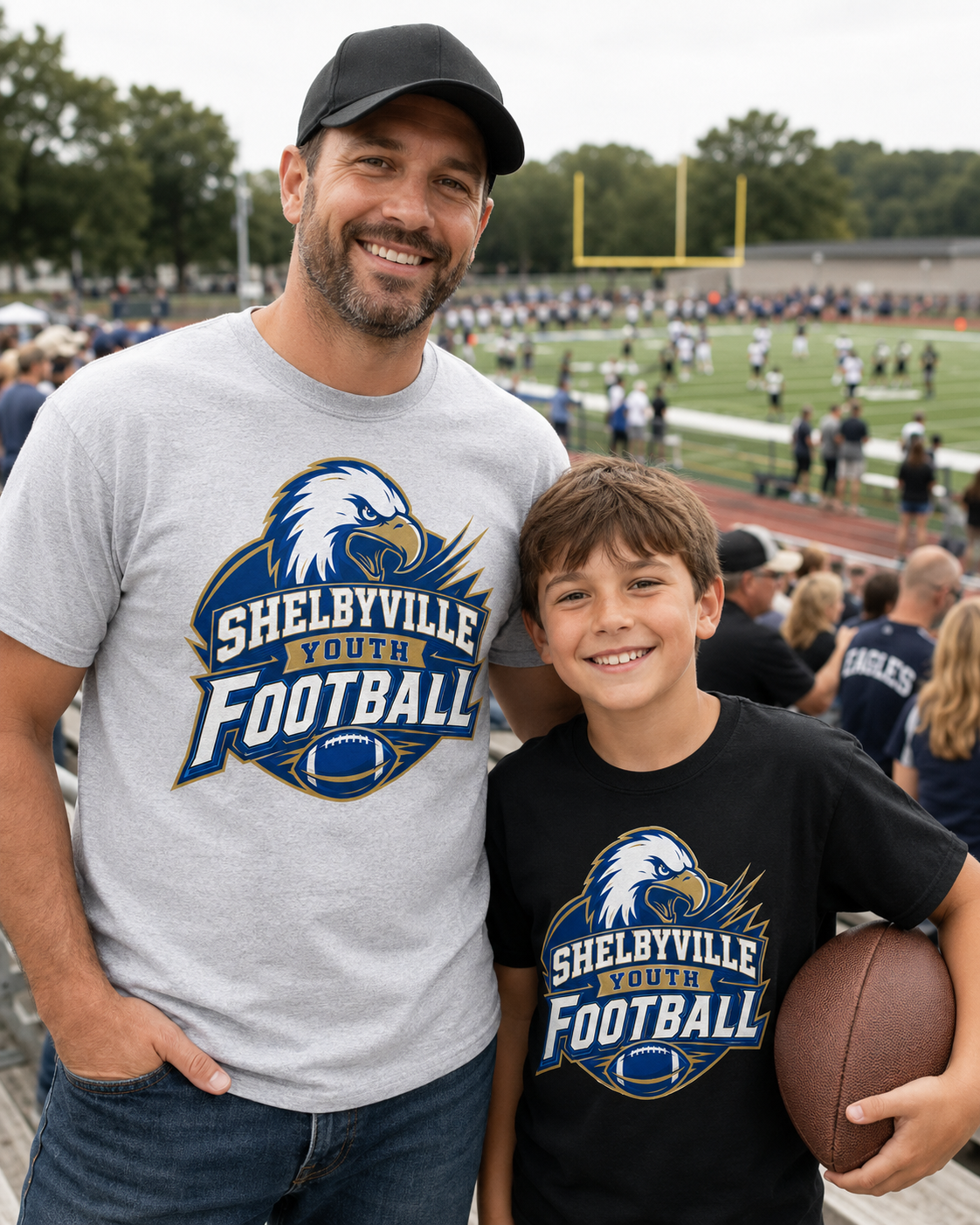 Shelbyville Youth Football Eagle Gildan T-Shirt