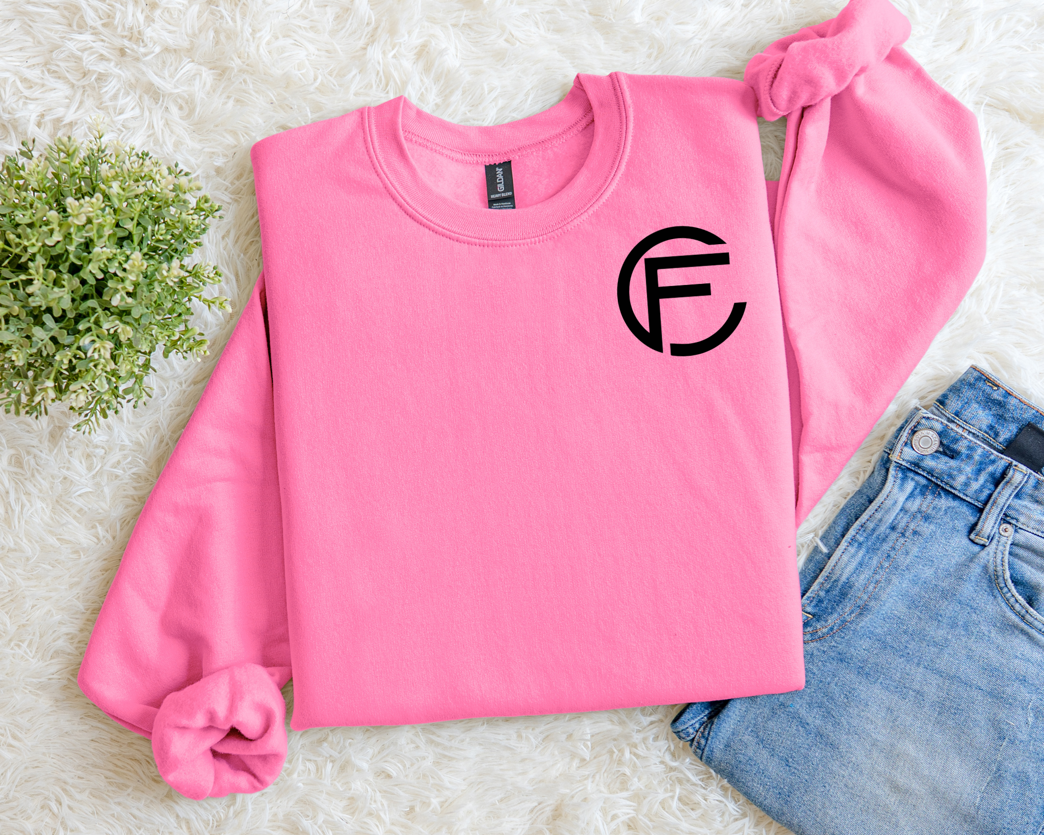 Exclusive C&F Miniature Animals Logo Sweatshirt –  Gildan Sweatshirt