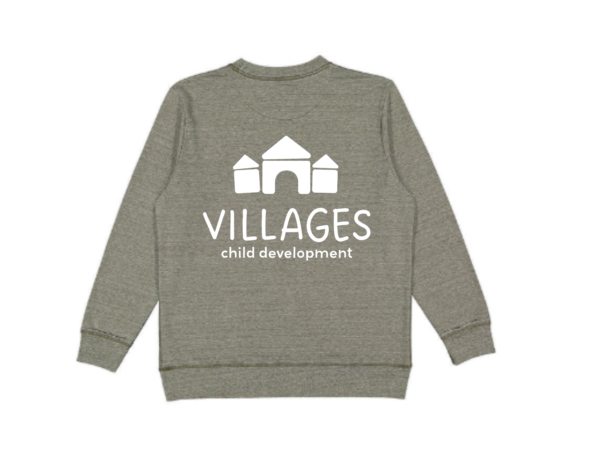 Villages Child Development Front/Back Logo Crewneck