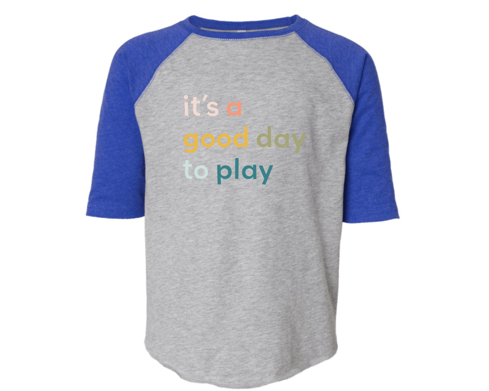 It’s a Good Day to Play – Villages Child Development Center Raglan Tee