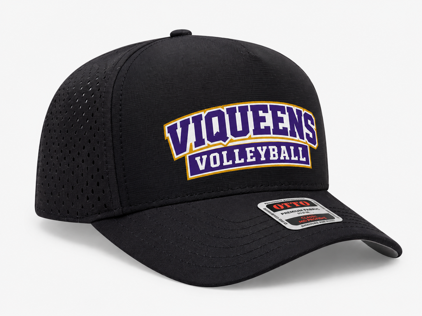 Viqueens Volleyball Hat - OTTO 5 Panel Mid Profile Cap - CHS Spirit Wear