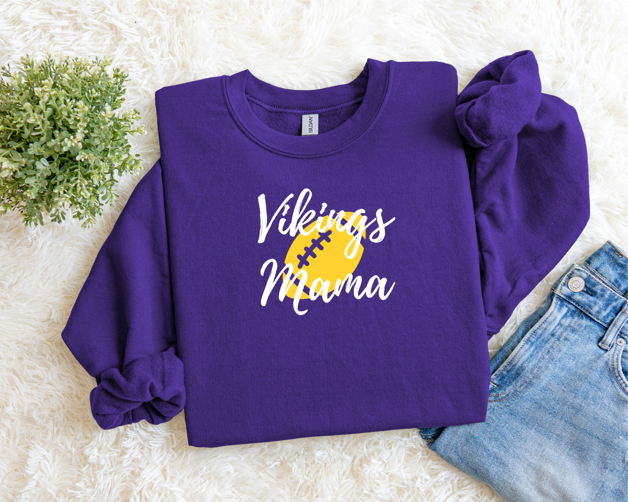 Vikings Football Mama Sweatshirt