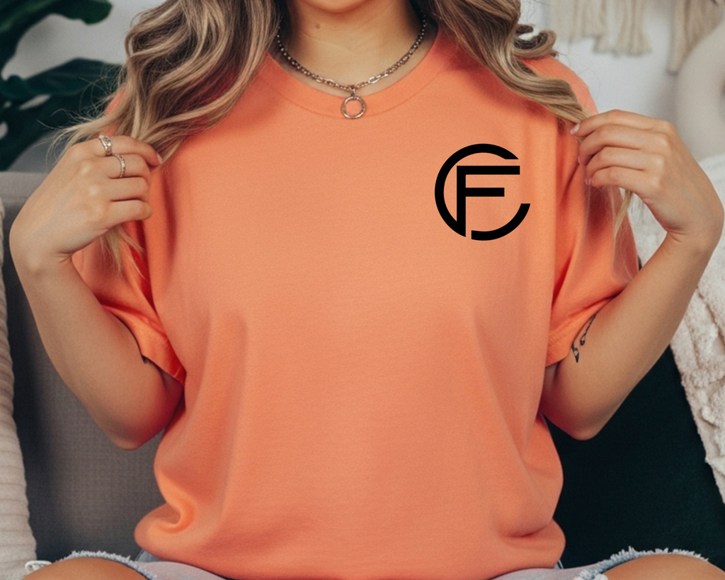 C&F Miniature Cattle Co. Original Logo Comfort Colors Tee