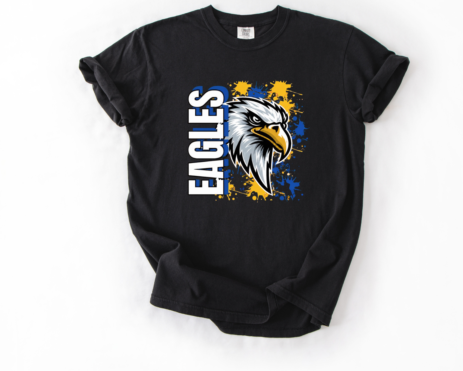 Eagles Mascot Comfort Colors T-Shirt | Multiple Colors