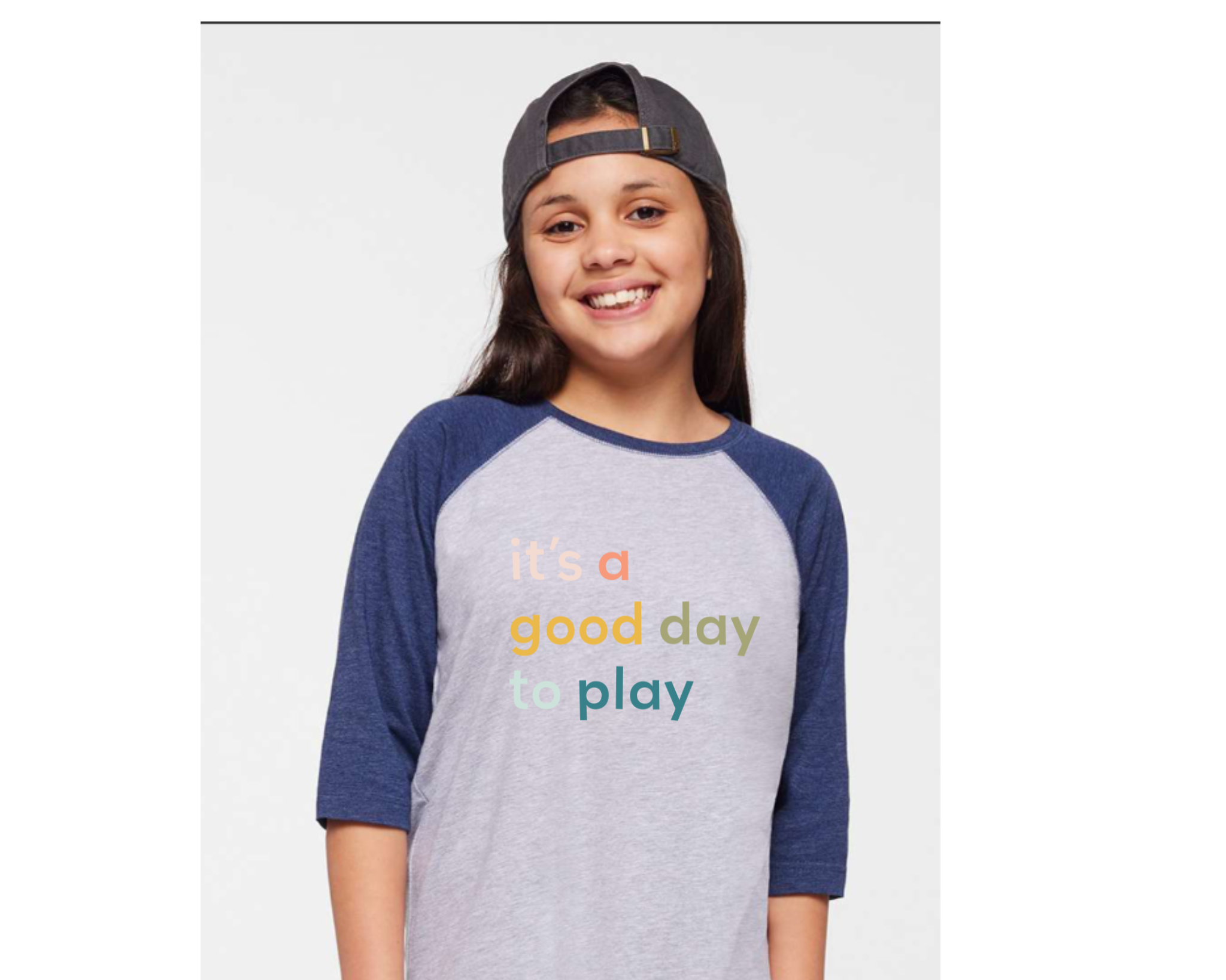 It’s a Good Day to Play – Villages Child Development Center Raglan Tee