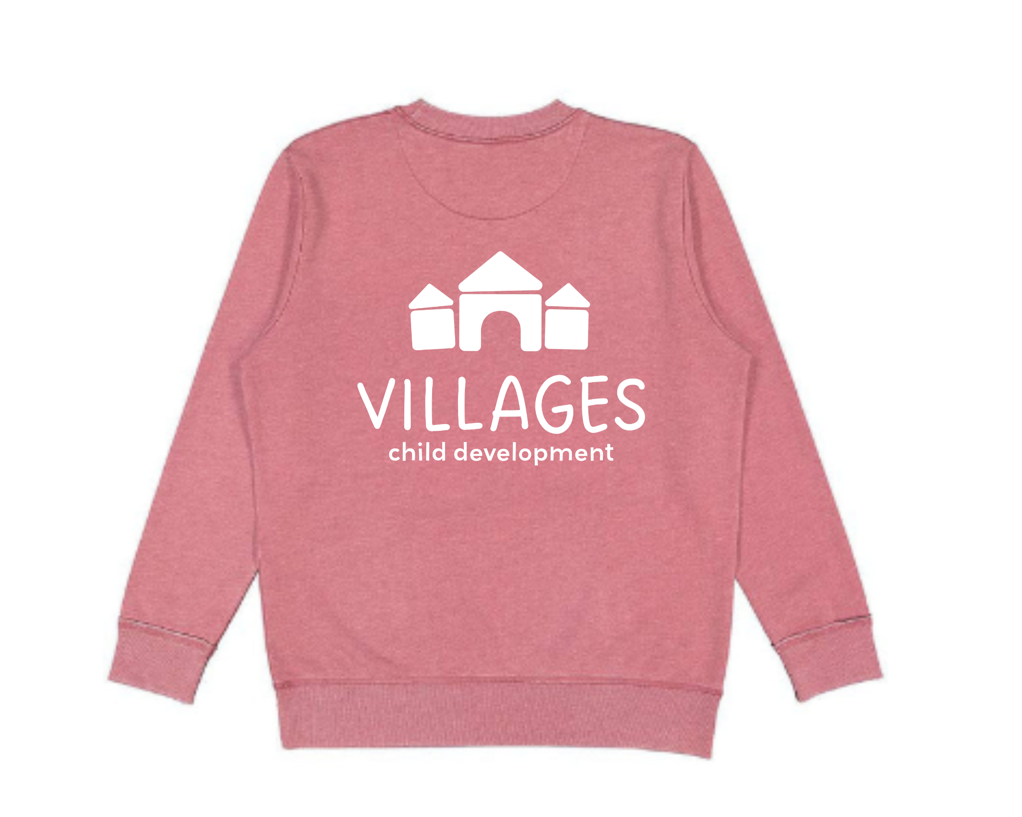 Villages Child Development Front/Back Logo Crewneck