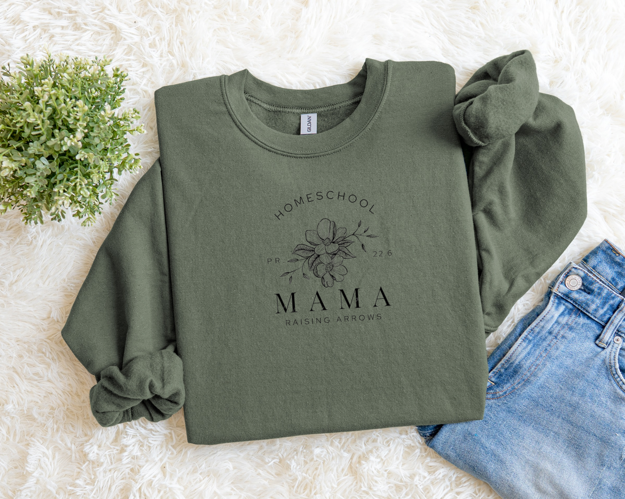 Homeschool Mama Raising Arrows Sweatshirt
