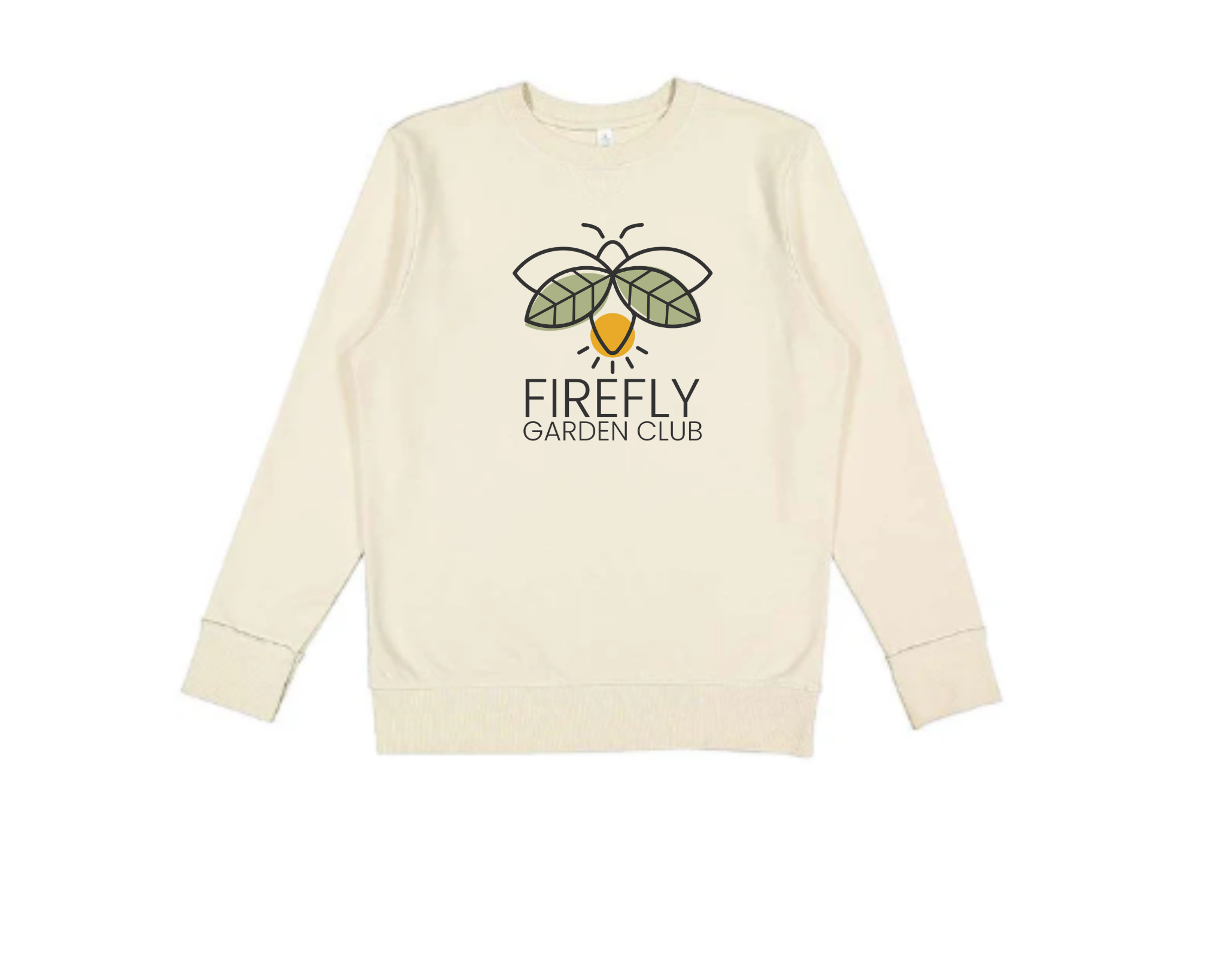 LAT Vintage Washed Firefly Garden Club Logo Crewneck