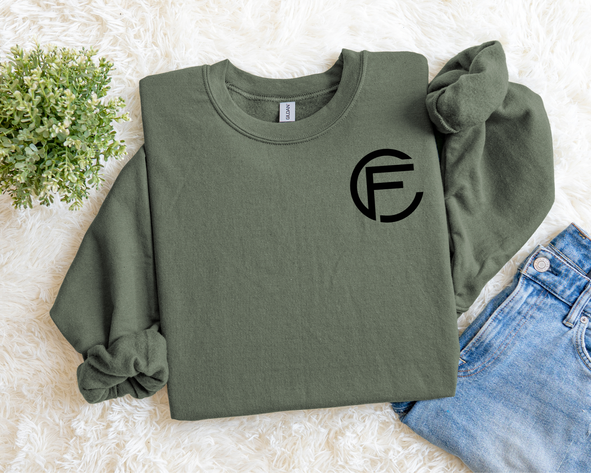 Exclusive C&F Miniature Animals Logo Sweatshirt –  Gildan Sweatshirt