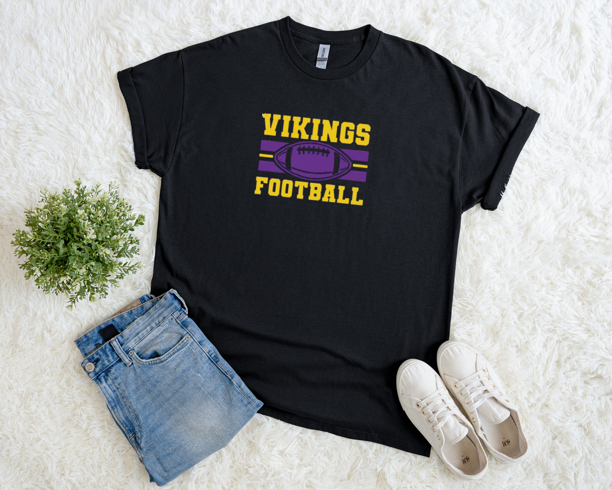 Vikings Football Tee