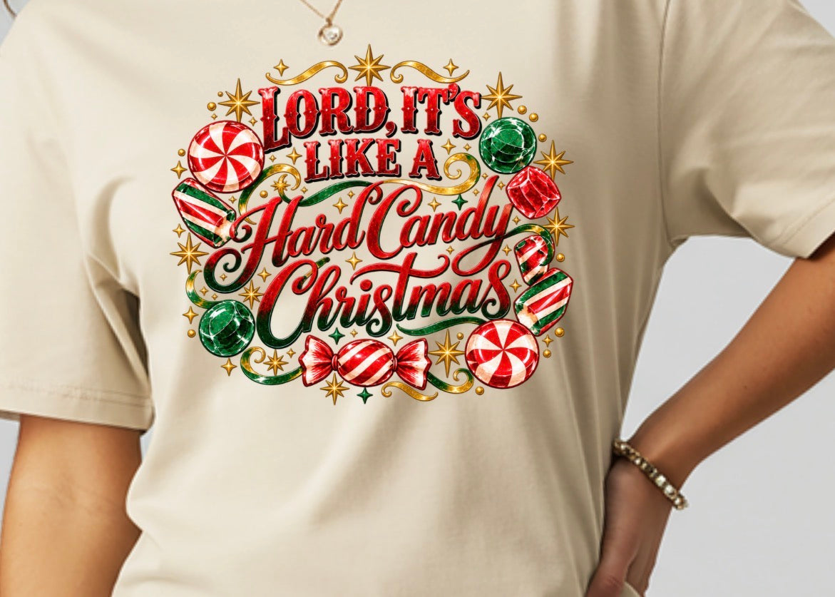 Hard Candy Christmas Graphic Tee | Vintage Christmas T-Shirt