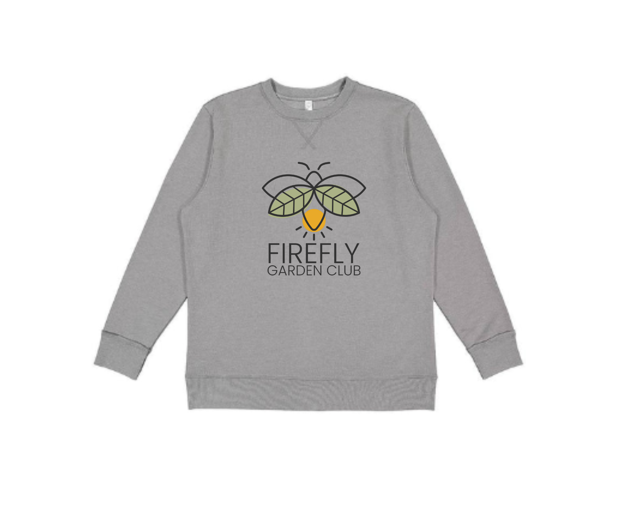 LAT Vintage Washed Firefly Garden Club Logo Crewneck