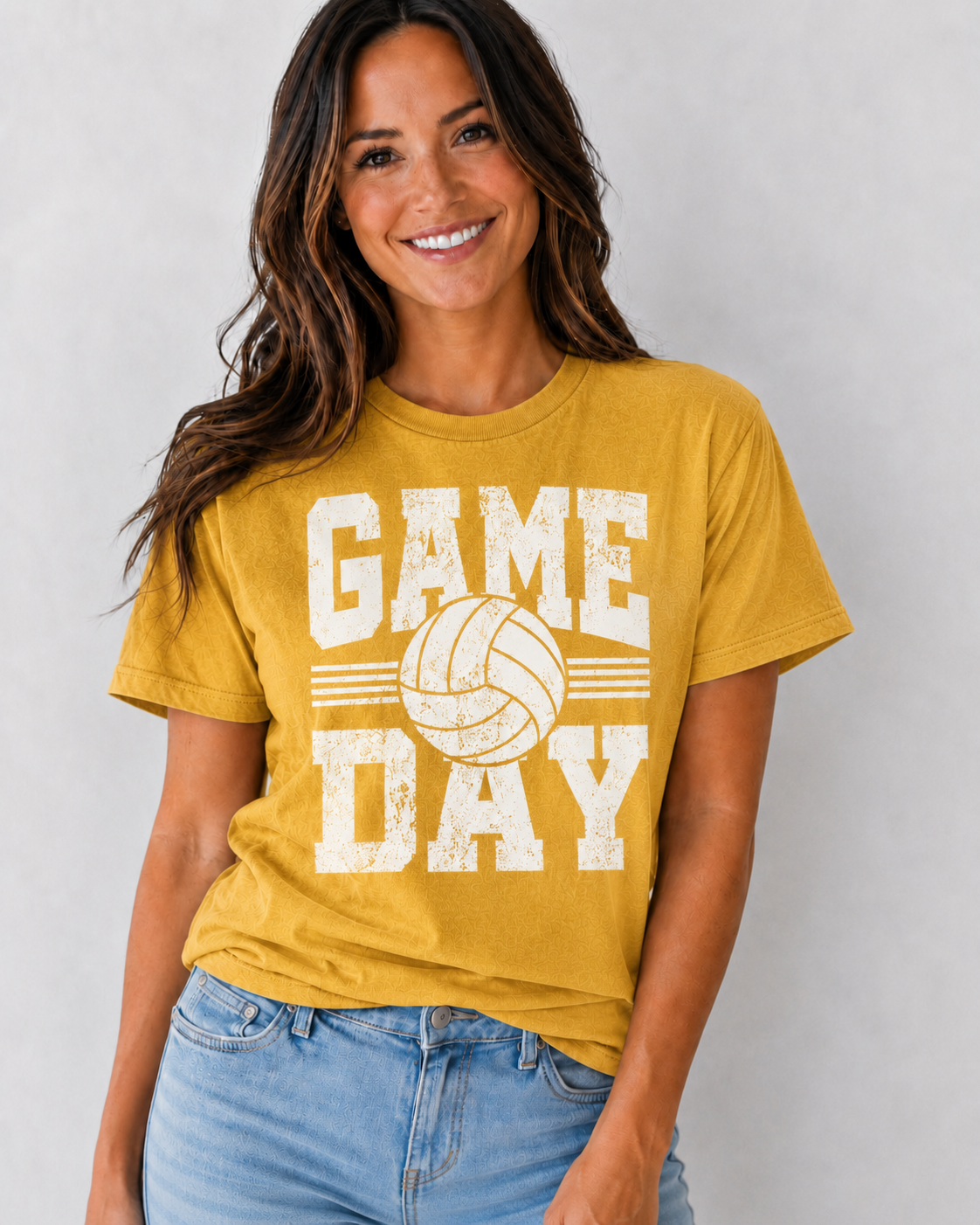 Volleyball Game Day Tee - Comfort Colors Shirt - CHS Viqueens Spirit Wear