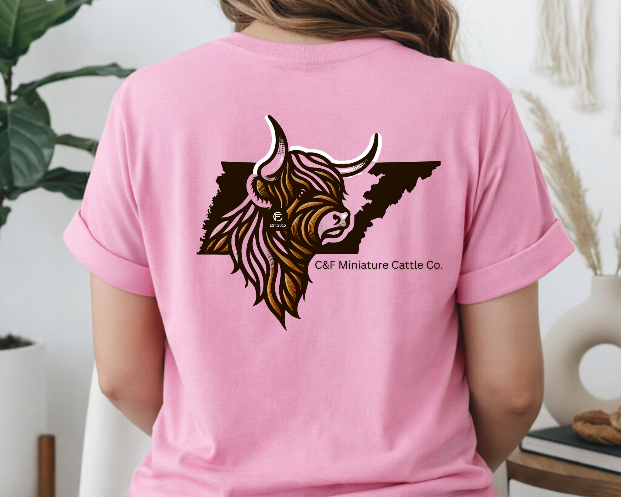C&F Miniature Cattle Co. Original Logo Tee – Gildan Tee