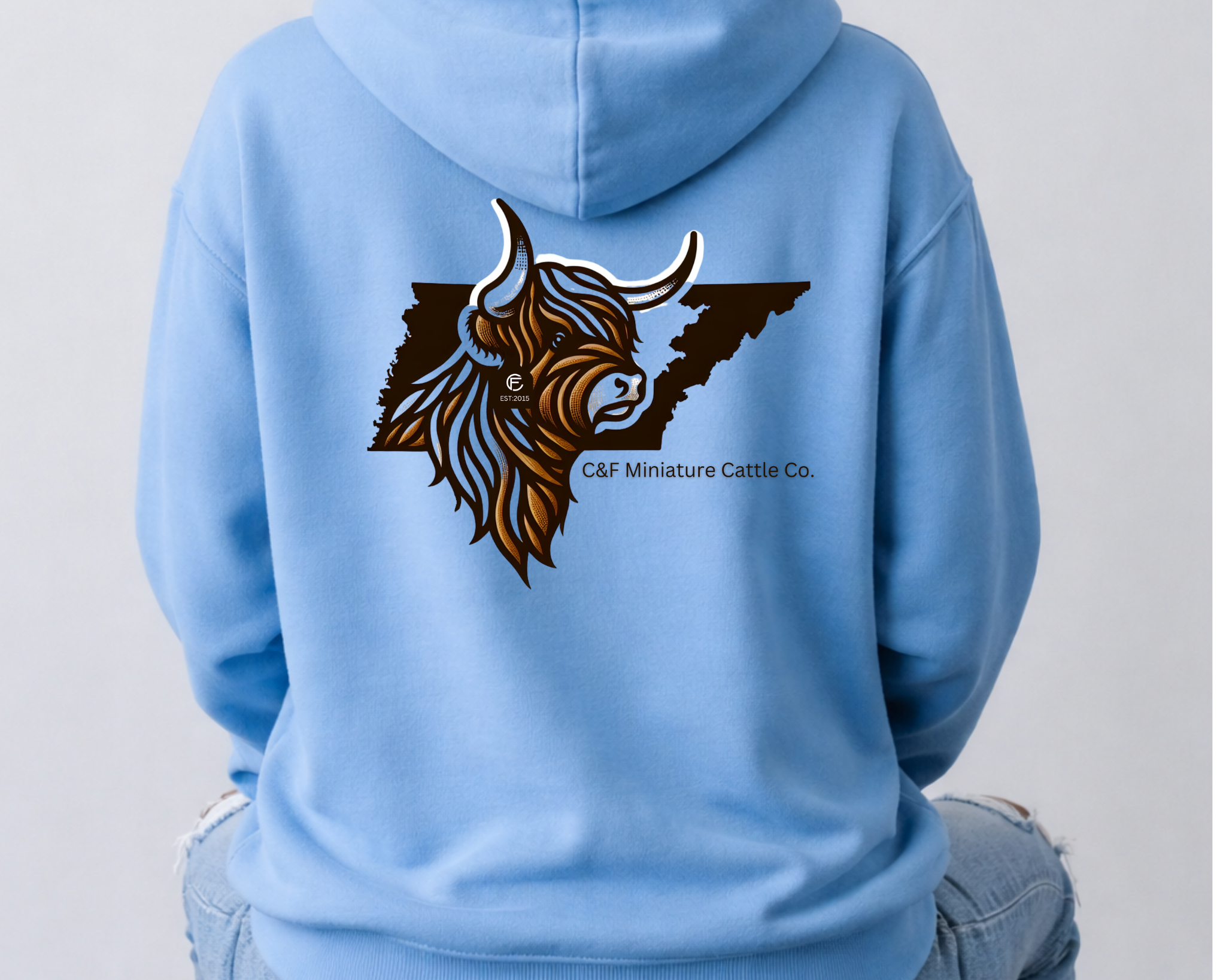 C&F Miniature Cattle Co. Original Logo Hoodie