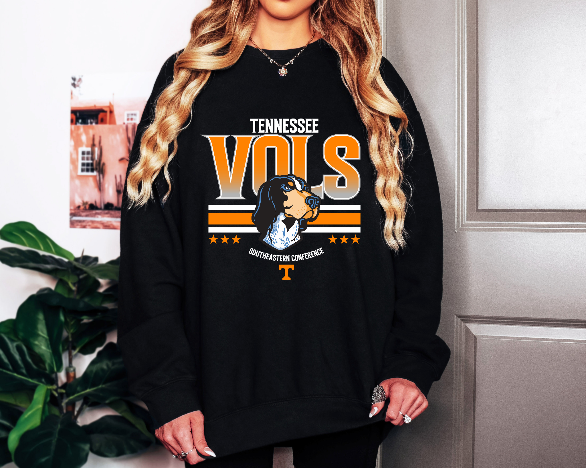 Tennessee Vols Comfort Colors Sweatshirt | Retro Game Day Smokey Dog Crewneck