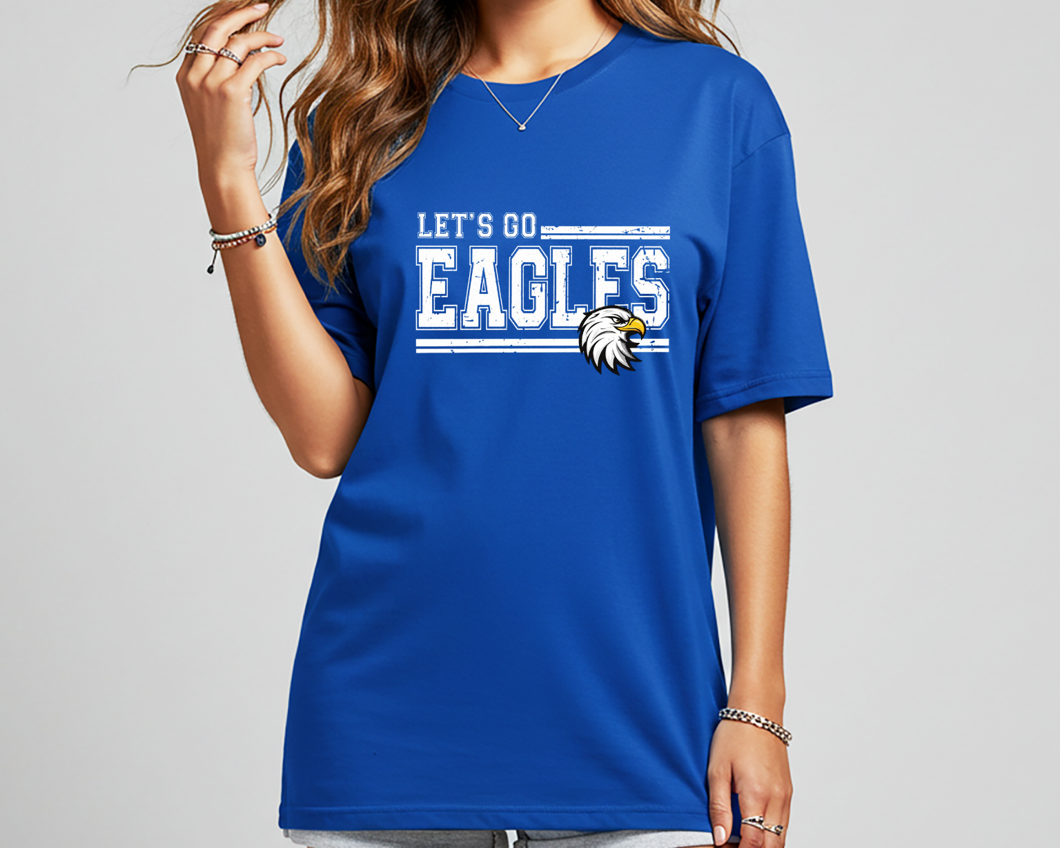 Let’s Go Eagles T-Shirt |Eagles Cheer Fundraiser Tee