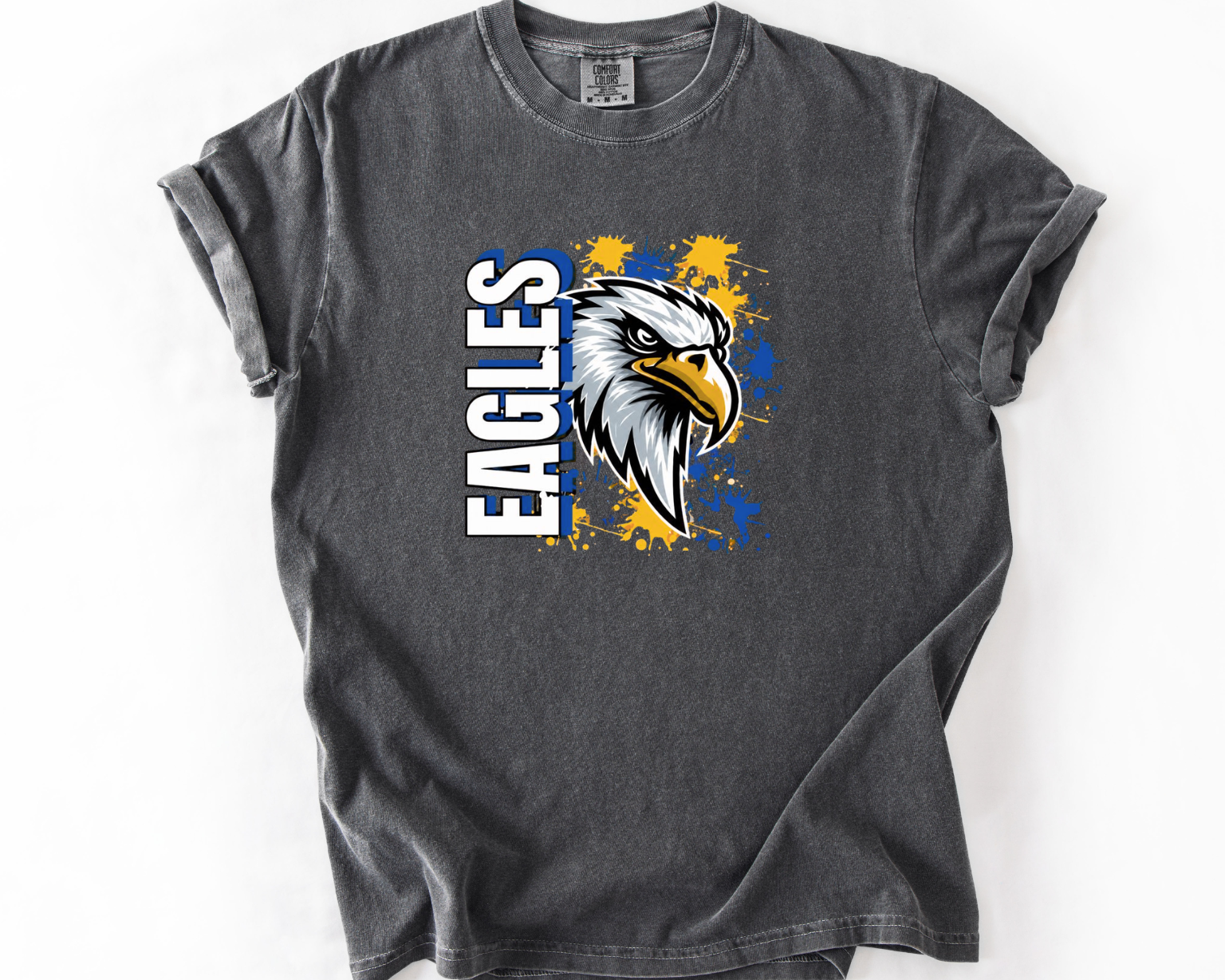 Eagles Mascot Comfort Colors T-Shirt | Multiple Colors