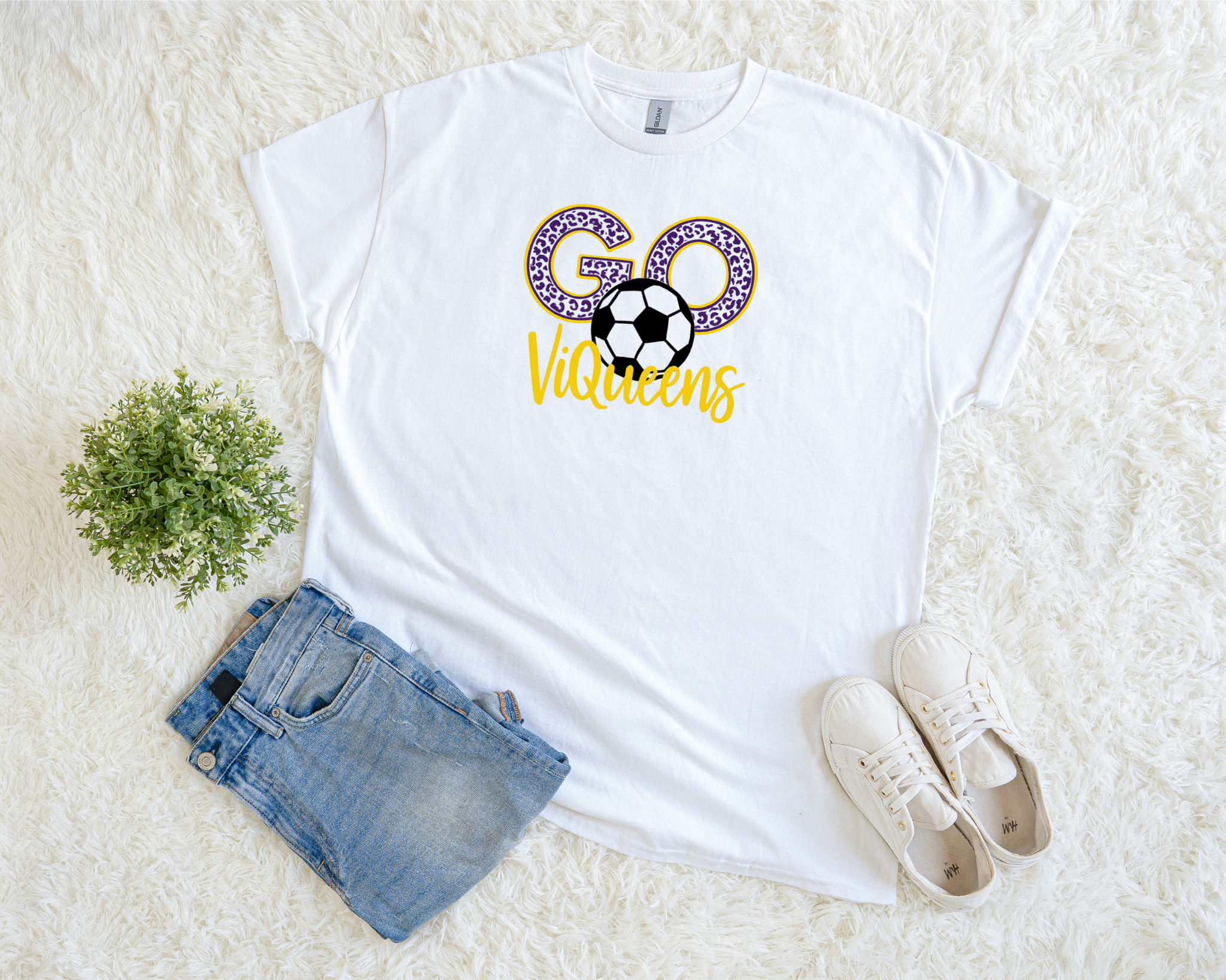 Go ViQueens Soccer Tee