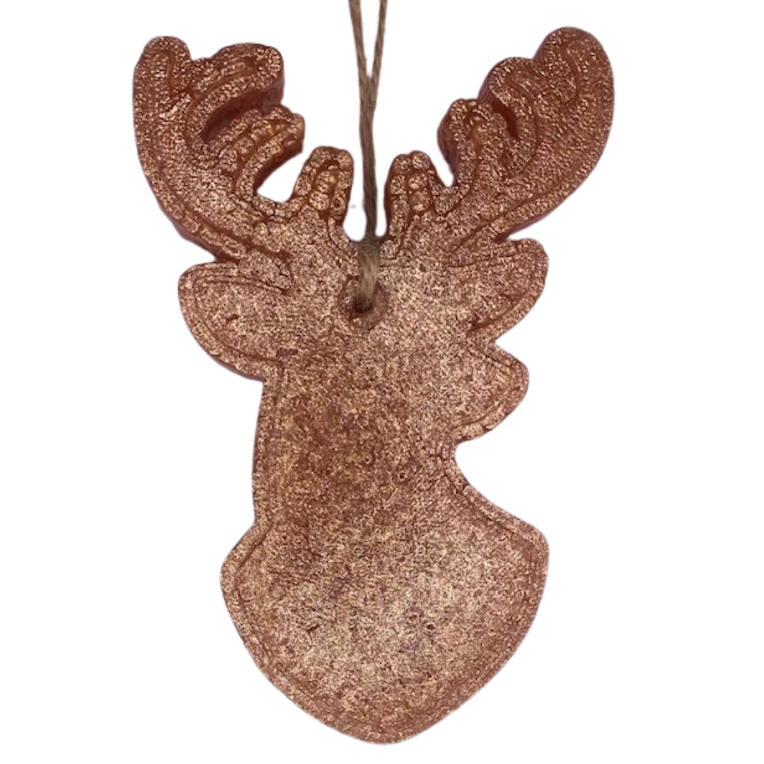Buck Head Car Freshie - Hollister Scented Deer Freshie