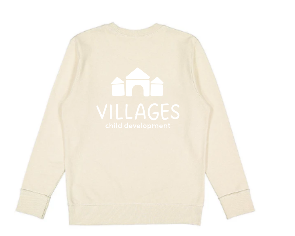 Villages Child Development Front/Back Logo Crewneck