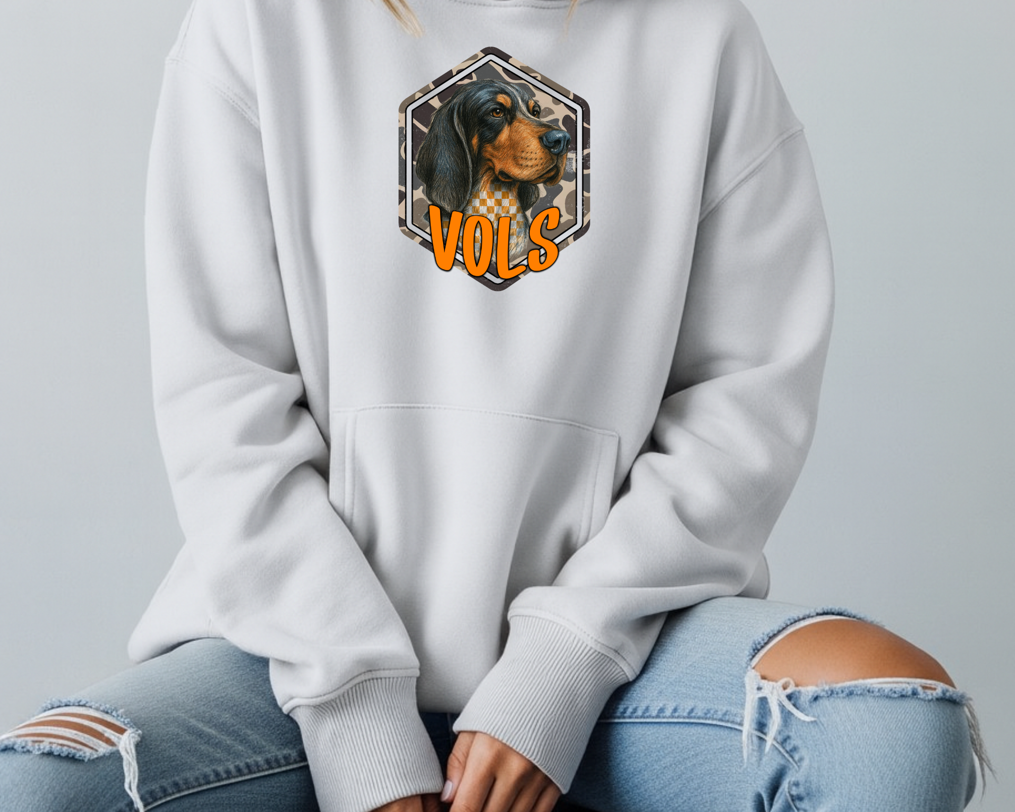 Youth Camo Smokey Hoodie – Vols Orange Smokey Game Day Hoodie