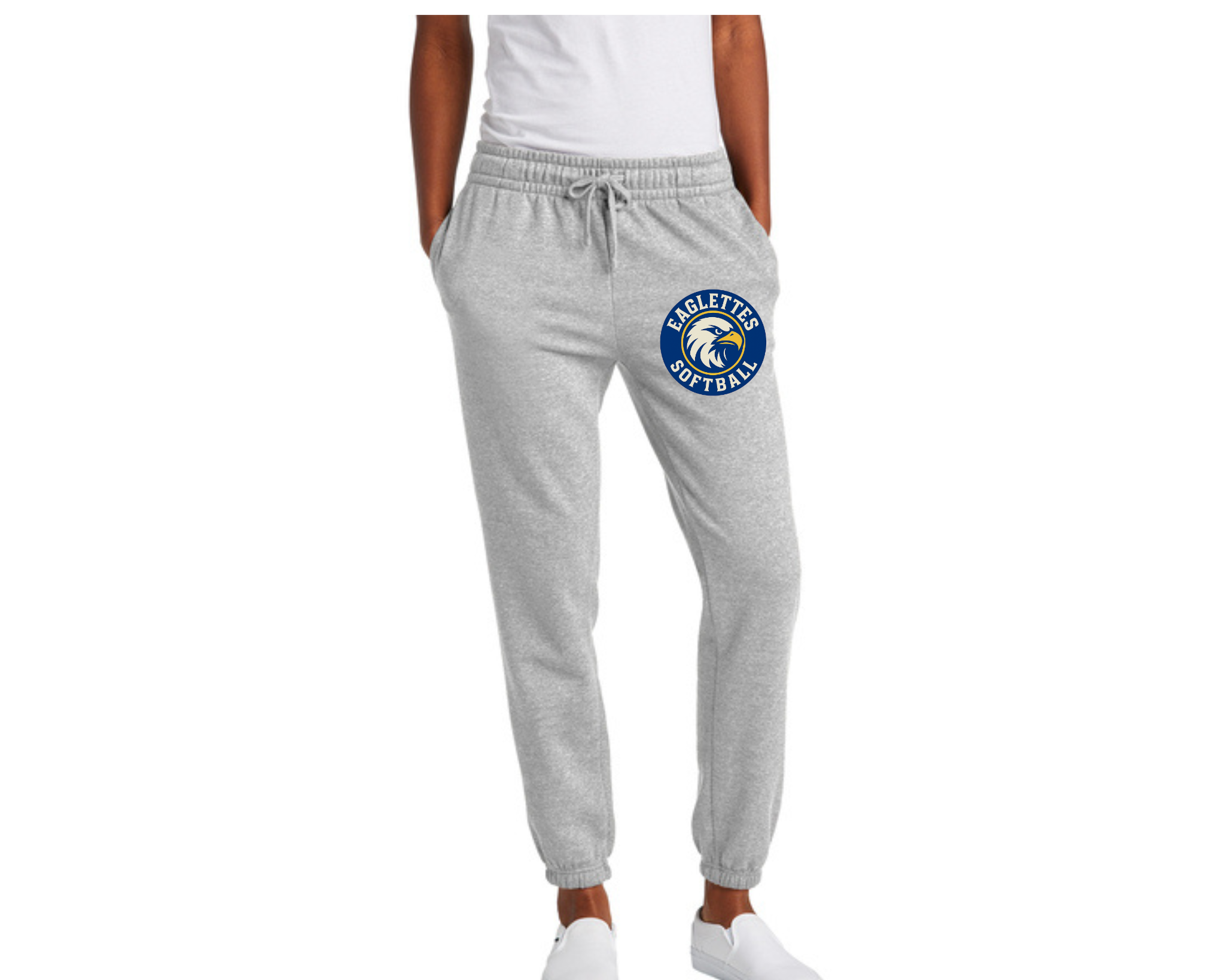 Eaglettes Softball District® Women’s V.I.T.™ Fleece Sweatpants | Game Day Joggers | School Spirit Lounge Pant