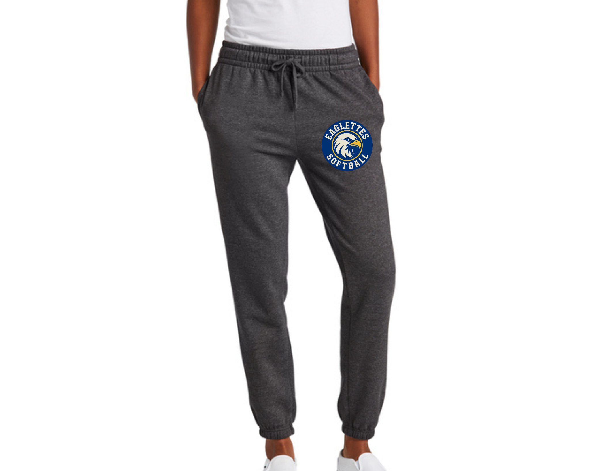Eaglettes Softball District® Women’s V.I.T.™ Fleece Sweatpants | Game Day Joggers | School Spirit Lounge Pant