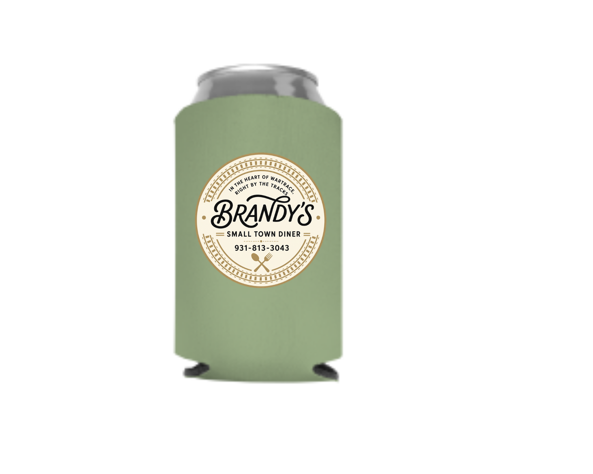 Brandy’s Small Town Diner Koozie | Official Logo Drink Koozie