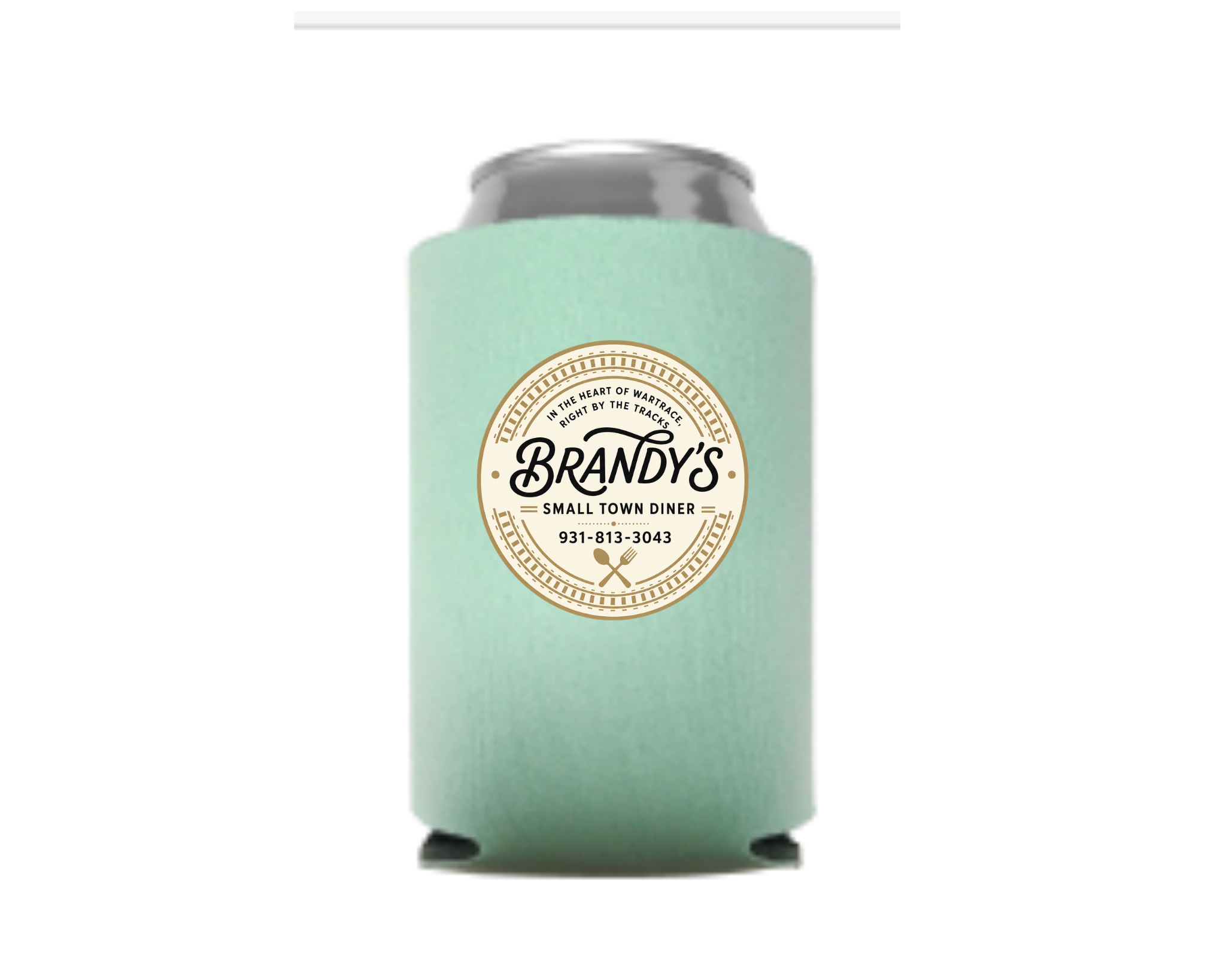 Brandy’s Small Town Diner Koozie | Official Logo Drink Koozie