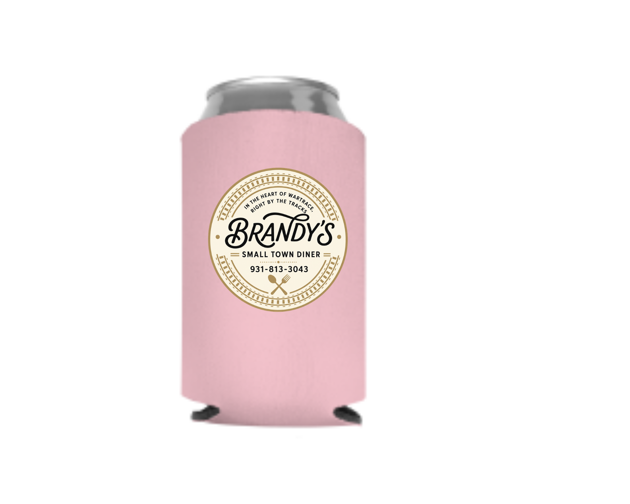 Brandy’s Small Town Diner Koozie | Official Logo Drink Koozie